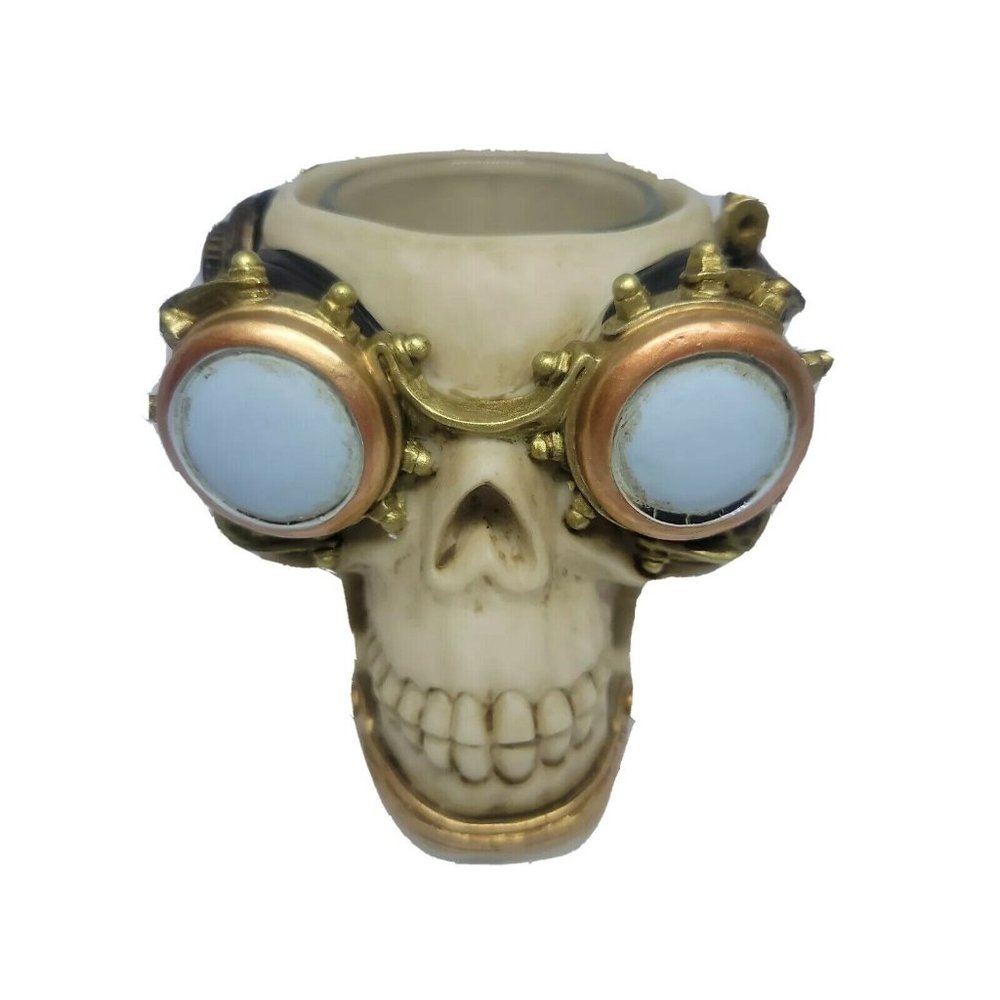 Yankee Candle | STEAMPUNK SKULL | # 156675  | Votive Holder NEW in Box